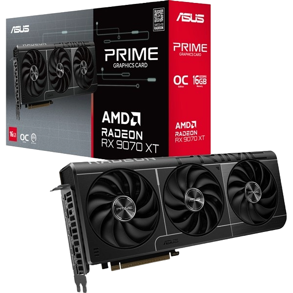 XFX Swift Radeon RX 9070 XT Triple Fan Gaming Edition 16GB